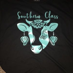 Southern Class Fancy Cow T-shirt